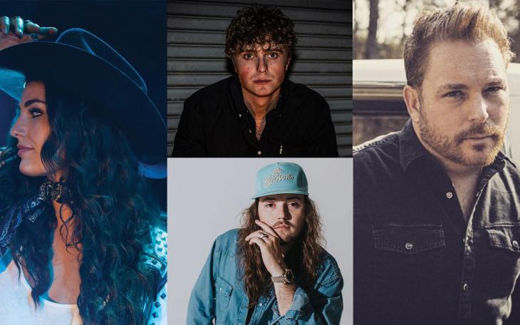 Kat Hasty (left), Cooper Hamilton (top center), Sterling Elza (bottom center), and Rich O'Toole (right).