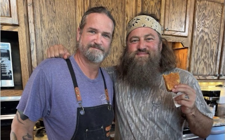 San Angelo chef Jason Helfer had the opportunity this week to cook for the Duck Dynasty crew while they were visiting the area