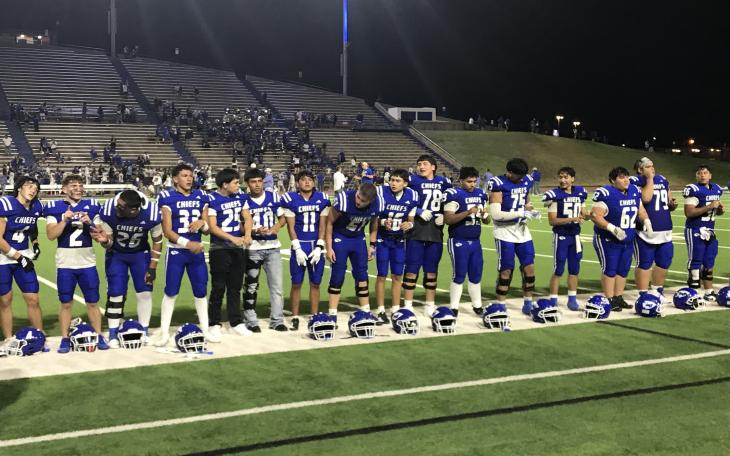 The Lake View Chiefs opened their football season Friday with a resounding 42-7 win over Fort Stockton at San Angelo Stadium.