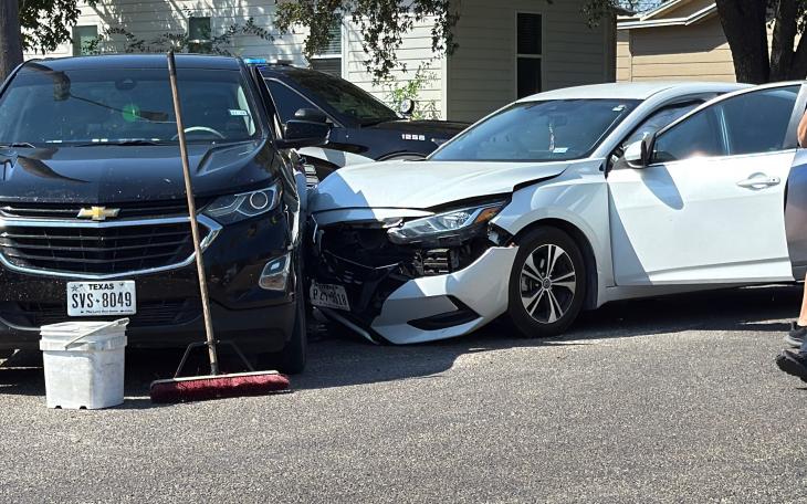 A crash in a residential neighborhood Tuesday morning was determined to be the result of both driving failing to yield.