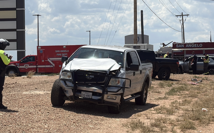 A driver who thought Sherwood Way was a one-way street caused a three-vehicle crash on Wednesday afternoon that resulted in two people being taken to the hospital.