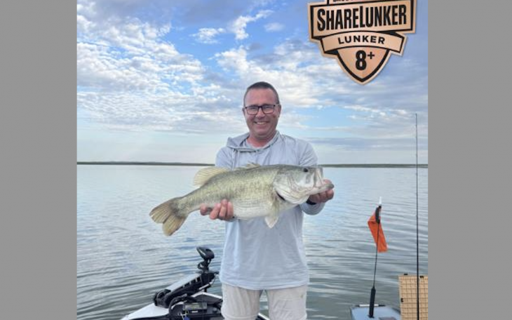 Twin Buttes Reservoir isn't known for producing many ShareLunker fish, but San Angelo's Stephen Sonnenberg recently caught the lake's fourth of the year.