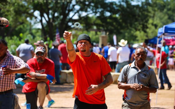 San Angelo Washer Pitching