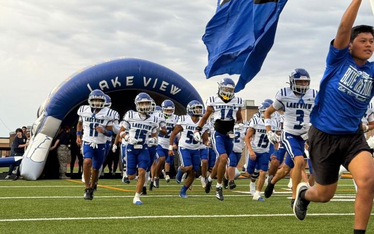Lake View defeats Snyder 49-28 on Sept. 5, 2025. Lake View defeats Snyder 49-28 on Sept. 5, 2025.