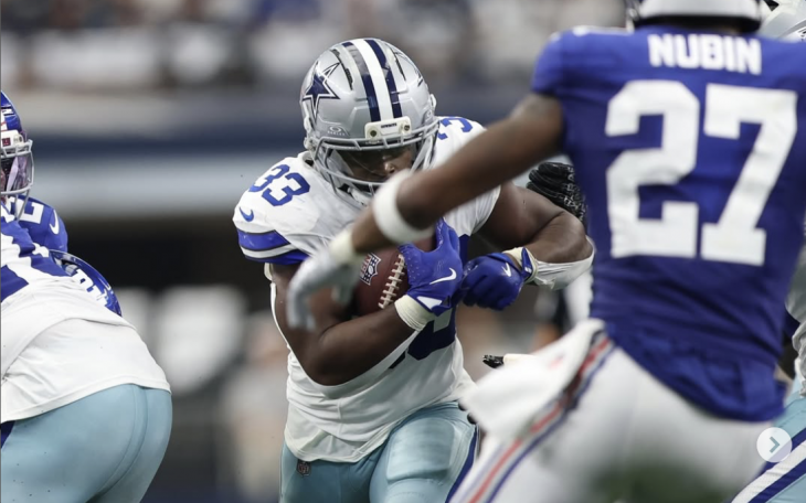 Dallas Cowboys Running Back Javonte Williams