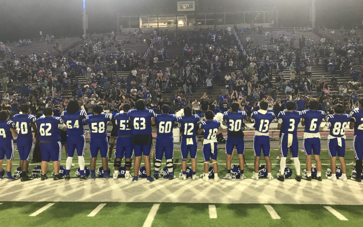 The Lake View Chiefs defeated Lubbock High 50-49 on Friday, Sept. 19, at San Angelo Stadium. The Lake View Chiefs defeated Lubbock High 50-49 on Friday, Sept. 19, at San Angelo Stadium.