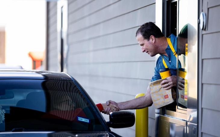 Pfluger Works Breakfast Rush at Midland McDonald’s