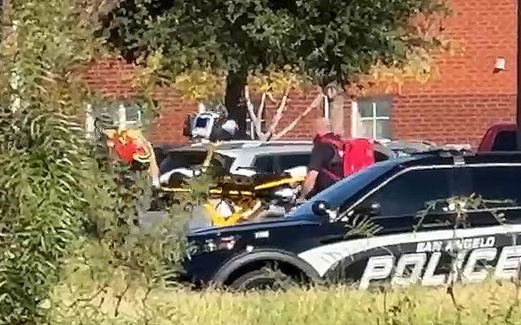 Gurney spotted as SWAT moves in on Oct. 1, 2025