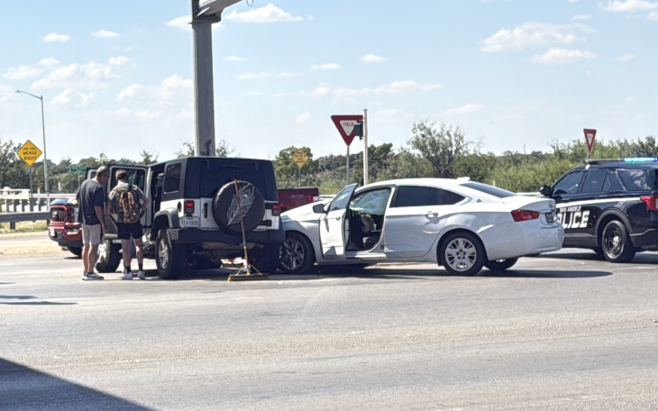 Crash Between Jeep and Chevy Impala