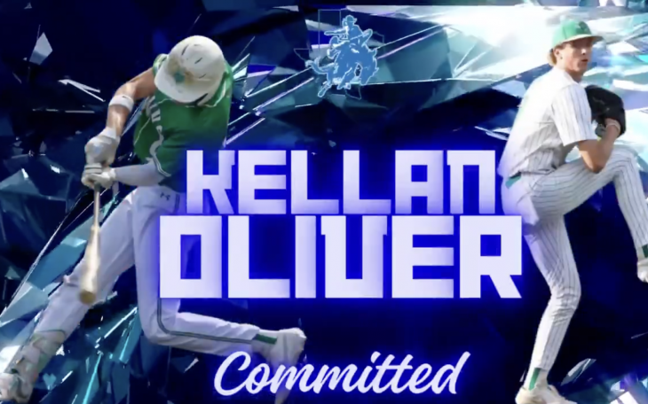 Wall High School senior outfielder Kellan Oliver has committed to play baseball at Odessa College.