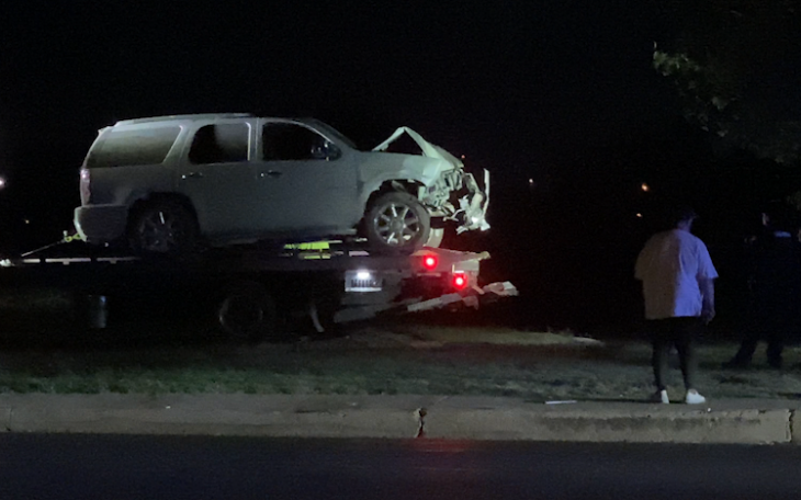 Crash at Civic League Park