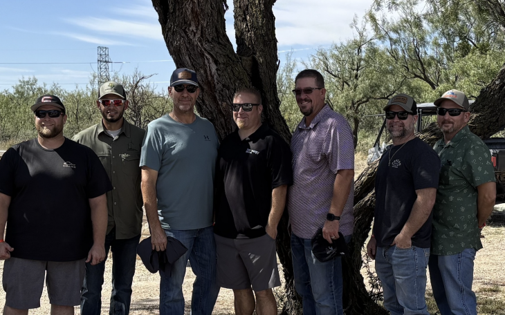 Participants are shown from the 26th annual Scottish Rite for Children's clay shoot in San Angelo on Oct. 11, 2025.
