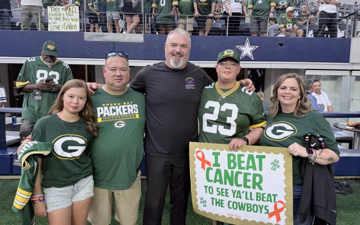 Cancer Survivor and San Angelo Native, Kian Francis