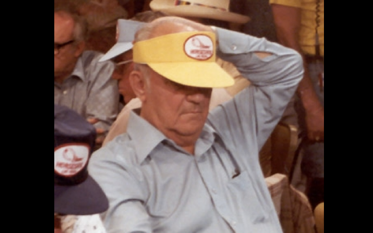 Brian “Sailor” Roberts of San Angelo won the World Series of Poker Main Event in 1975 at Binion’s Horseshoe in Las Vegas.