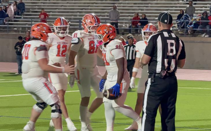 Central Bobcats in action against Odessa High 2025