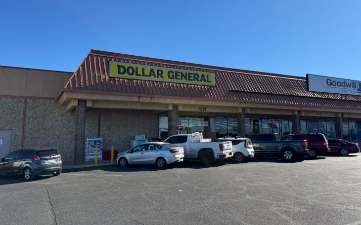 The Dollar General at 4214 College Hills Blvd. in San Angelo, Texas