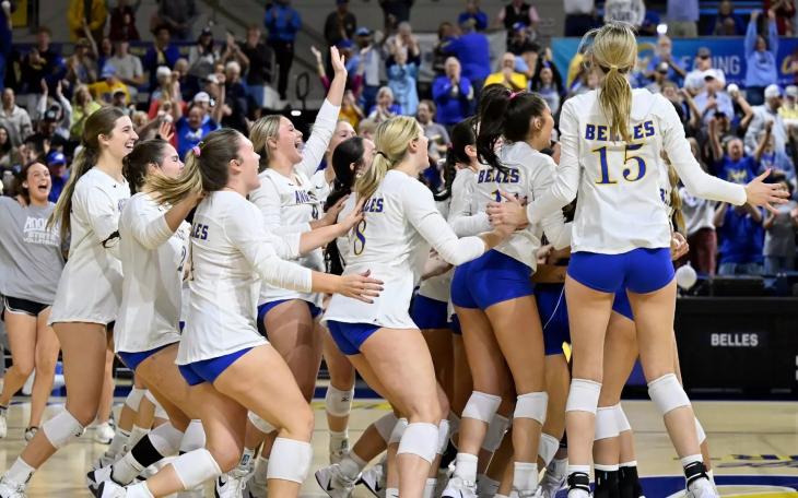 The Angelo State volleyball team completed a perfect run through the Lone Star Conference Tournament on Saturday, winning the title without dropping a single set.
