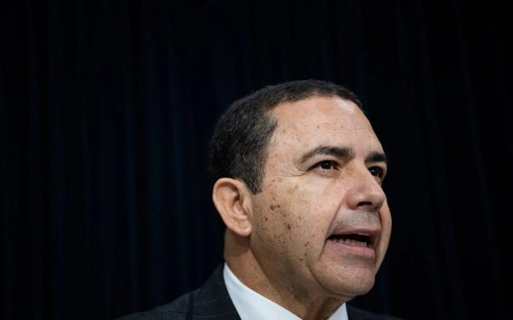 U.S. Rep. Henry Cuellar, D-Laredo, questions Secretary of Homeland Security Alejandro Mayorkas during a House Appropriations Subcommittee hearing at the U.S. Capitol in Washington, D.C., on April 27, 2022