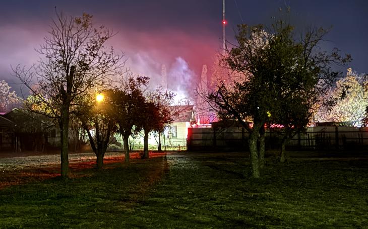 San Angelo Structure Fire on Dec. 13, 2025.