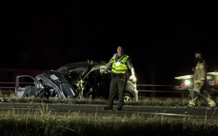 High-Speed T-Bone on US 87 Towards Wall on Dec. 8, 2025 at 1830 hours.