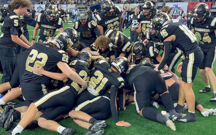 The Gordon Longhorns cemented their place as one of the great six-man dynasties in Texas high school football history with a 69-22 win over Rankin on Thursday in the Class 1A Division I state final at AT&amp;T Stadium in Arlington.