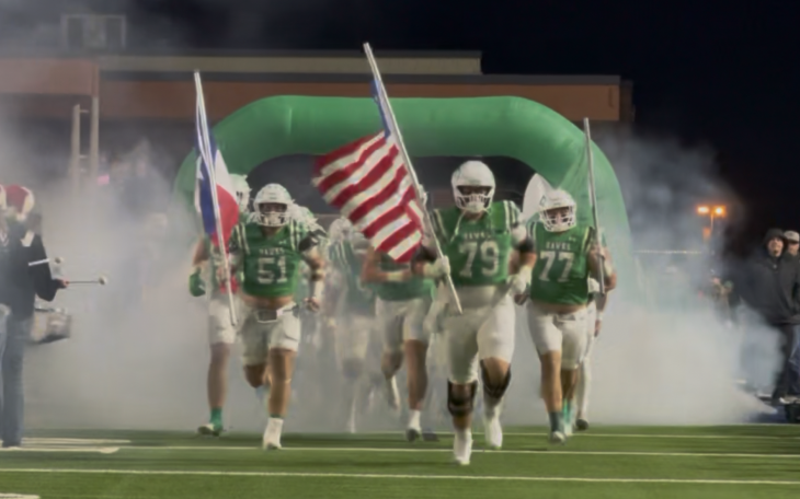Wall Hawks take the field against Idalou Wildcats in San Angelo Stadium
