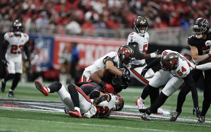 Tampa Bay Bucs vs. the Atlanta Falcons