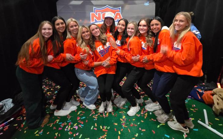 The 2026 San Angelo Central High School Cheerleaders