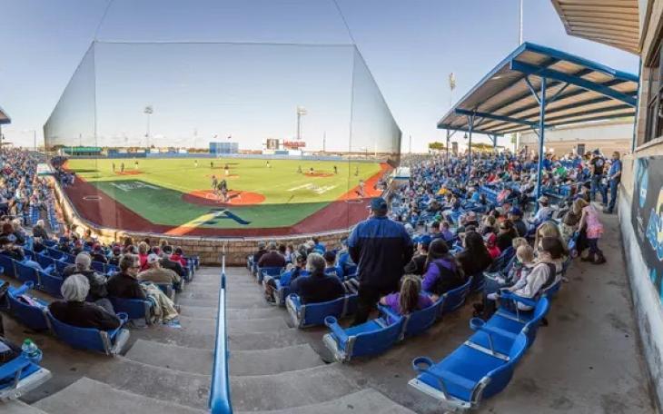 The Angelo State University’s baseball complex, Foster Field at 1st Community Credit Union Stadium, has been voted the best in the nation in NCAA Division II.