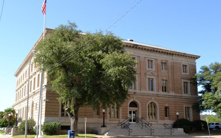 O.C. Fisher Federal Building in San Angelo, Texas where the Federal Court of the Northern District of Texas, San Angelo Division, is convened.
