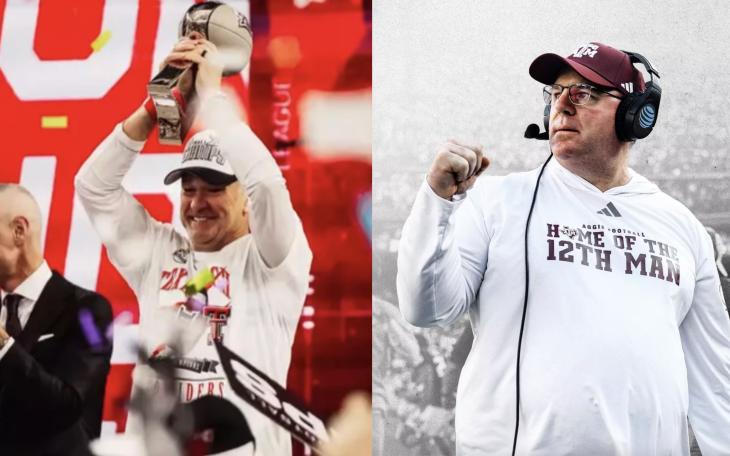 Texas Tech's Joey McGuire and Texas A&amp;M's Mike Elko