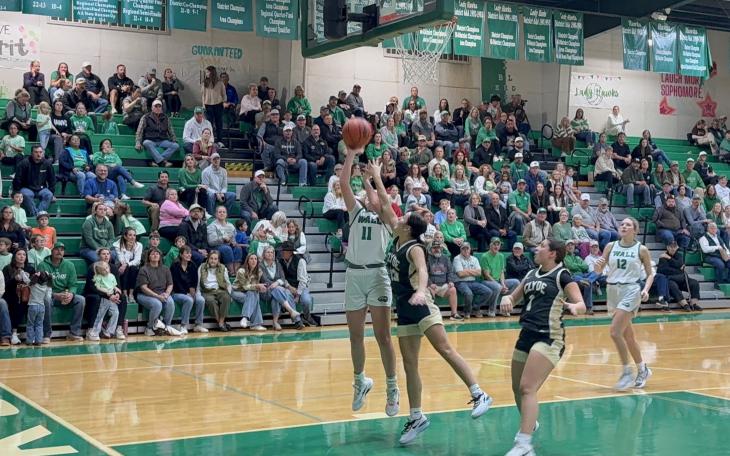 Wall Lady Hawks in action against Clyde 2026
