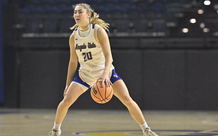 Angelo State Rambelles' Tristin Keller