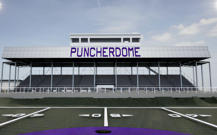 Puncherdome Concept Art in Mason by Fletco Construction