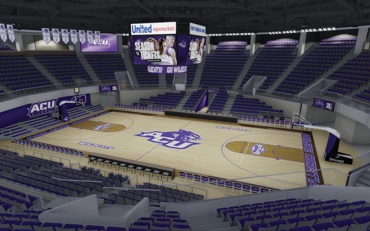 Abilene Christian University's Moody Coliseum