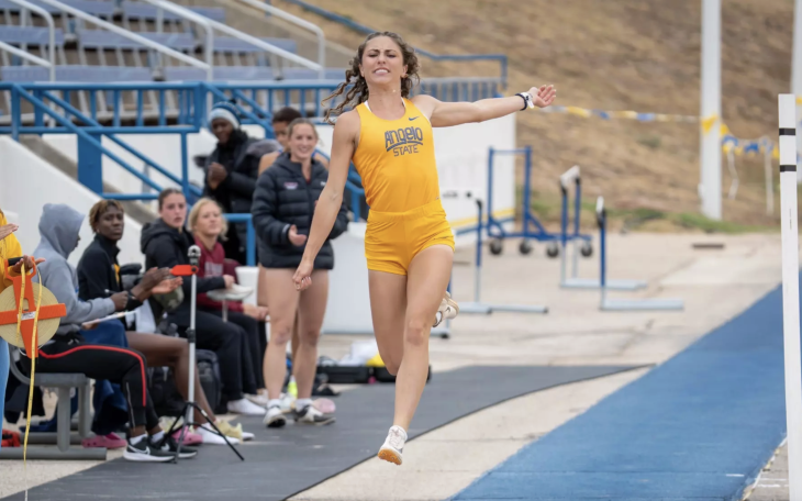 Angelo State's Kylie Frush