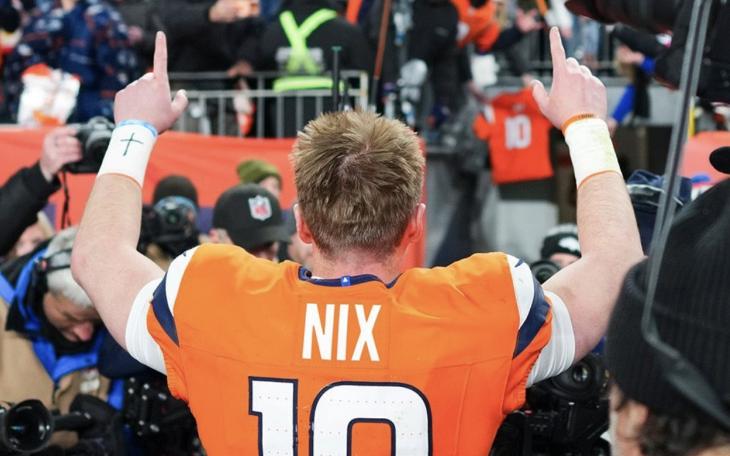 Denver Broncos' Quarterback Bo Nix