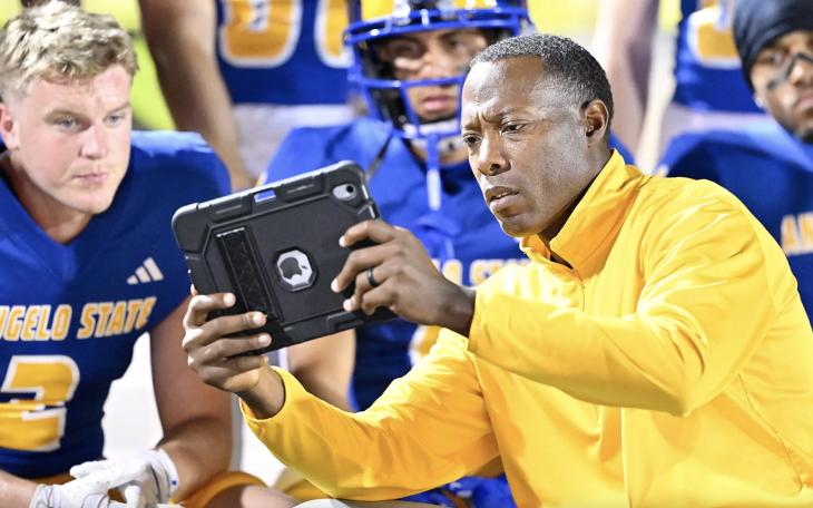 Angelo State Offensive Coordinator Jason Johnson