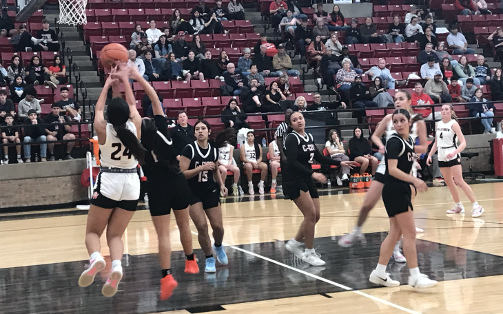The Ballinger and Colorado City girls basketball teams battled Tuesday, Jan. 13, 2025, in Ballinger.