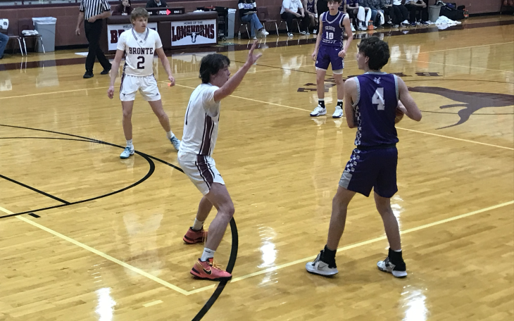 Irion County and Bronte's boys basketball teams played Friday, Jan. 30, 2026, in Bronte.