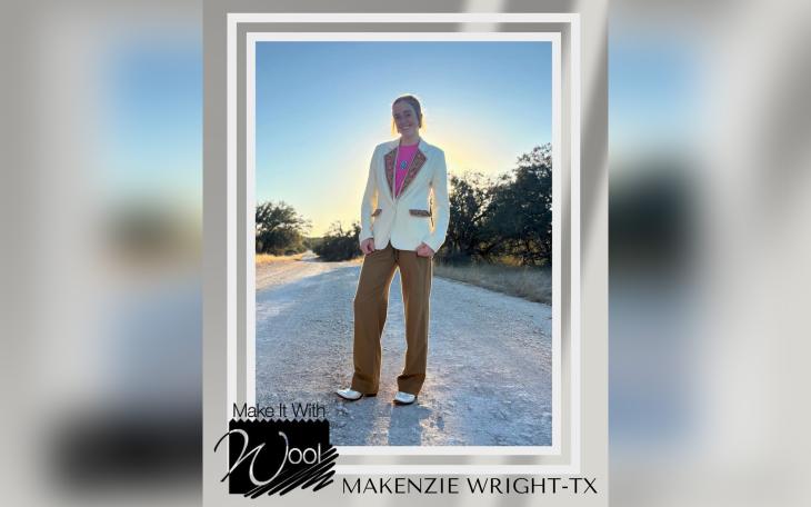 Menard Sophomore Seeks Votes in National Wool Contest