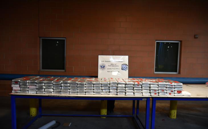 On Feb. 10, 2026, CBP officers at World Trade Bridge seized over $6.8 million in cocaine.