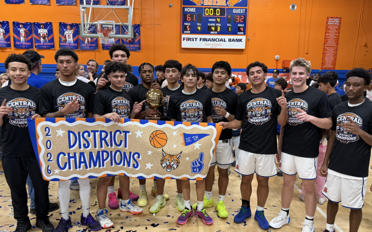 2025-26 District 2-6A Champions: San Angelo Central Bobcats