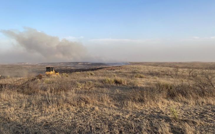 The 8Ball Wildfire in the Texas Panhandle