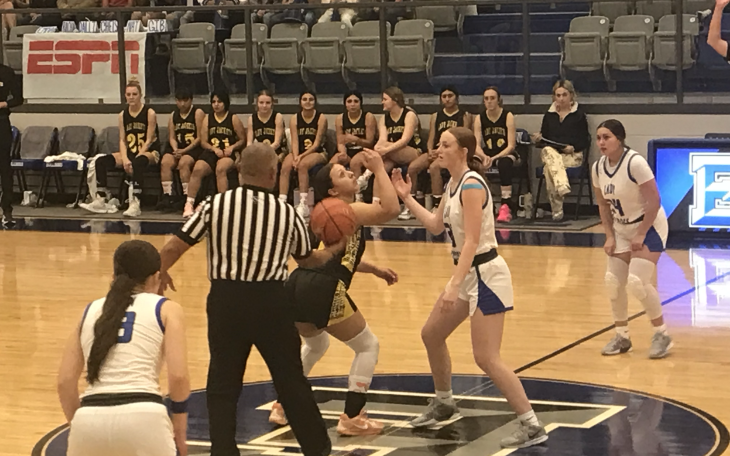 The Menard and Eden girls basketball teams squared off Tuesday, Feb. 3, 2026.