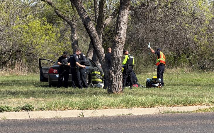 Paramedics rushed to treat a driver who was found unconscious Thursday morning in San Angelo.