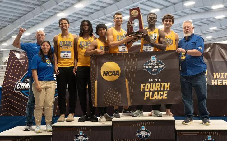The Angelo State track and field teams wrapped up their time at the Division II Indoor National Championships on Saturday with two titles and a runner-up finish.