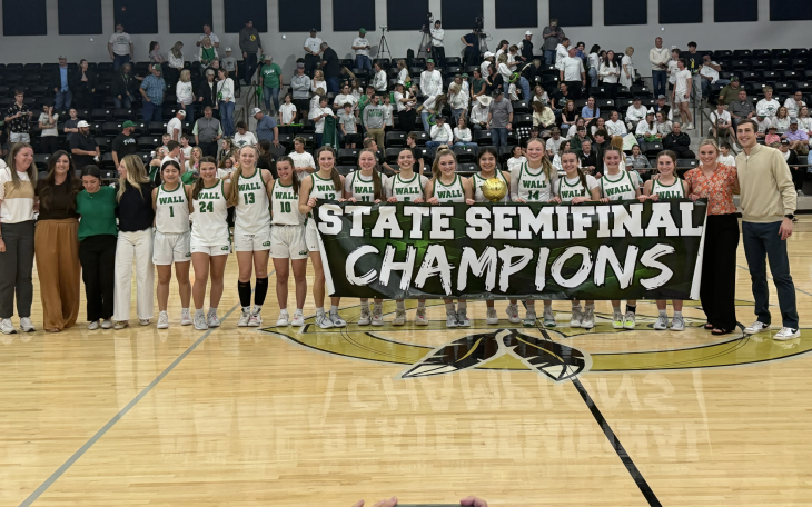 2025-26 State Semifinal Champions: Wall Lady Hawks