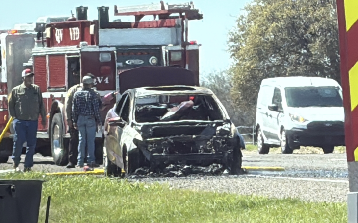 Vehicle Fire on US 67