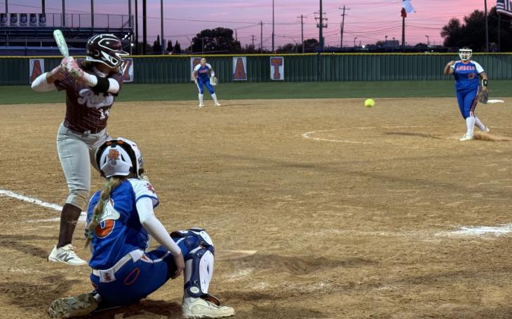 Central Lady Cats Softball in action against Midland Legacy 2026
